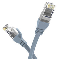 Câble de raccordement Ethernet Cat5 UTP Mingjiang Factory, CCA massif, 4 paires 8 conducteurs, RJ45, pour réseau CCTV