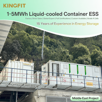 Sistema de Almacenamiento de Energía en Baterías (BESS) Contenerizado de 1MWh, IP54, Híbrido/Conectado a la Red, con Refrigeración Líquida y Baterías de Litio-Ferrofosfato (LiFePO4)