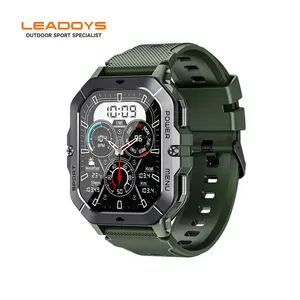 Leadoys Newest smart watch C28 Tank style men fale Sport watch sleep heart rate monitor pk C20pro C20 K55 NX3 smart watch 2024