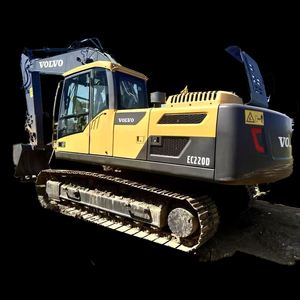 รถขุด Volvo 240 EC240 มือสอง ปี 2023 ราคาโรงงานสวีเดน เครื่องจักรหนัก 22 ตัน พร้อมเครื่องยนต์ เกียร์ และปั๊ม ขาย - Product Image 1