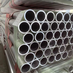 Tubes carrés creux en alliage d'aluminium <span class=keywords><strong>Alu</strong></span> En Aw 6063, utilisation industrielle et décorative, pliage, longueur et épaisseur personnalisées - Product Image 2