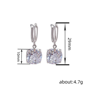 Orecchini Pendenti Geometrici per Donne, Eleganti Gioielli da Cerimonia e Banchetto, Accessori Moda - Product Image 5