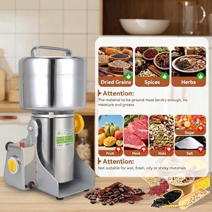 Moulin Électrique Domestique pour Grains Secs (Piment, Poivre <span class=keywords><strong>Noir</strong></span>, Riz, Blé, Maïs) et Épices/Aromatiques - Product Image 6