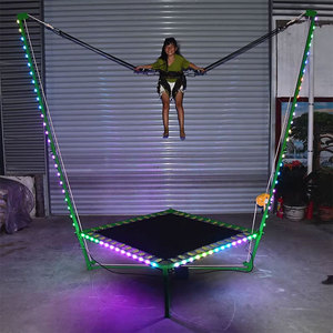Moetry Single Bungee Trampoline Cama <span class=keywords><strong>de</strong></span> salto para niños al aire libre con cinturón <span class=keywords><strong>de</strong></span> seguridad para <span class=keywords><strong>Parque</strong></span> <span class=keywords><strong>de</strong></span> Atracciones <span class=keywords><strong>Alquiler</strong></span> <span class=keywords><strong>de</strong></span> equipos <span class=keywords><strong>de</strong></span> juegos - Product Image 5