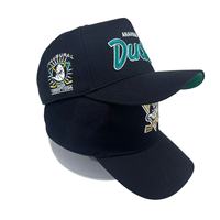 Gorras de Béisbol Personalizadas de 5 Paneles con Logotipo Bordado en Relieve 3D, Bordado en Dos Tonos, Estilo Deportivo Vintage, Transpirables e Impermeables