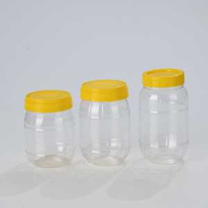 Botol Plastik PET Wadah Penyimpanan Makanan Kosong 50ml-1000ml dengan Tutup - Product Image 1