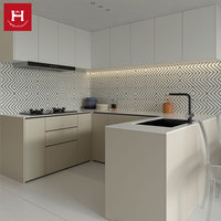 HAPPY HOUSES Cuisine moderne tout-en-un, mini armoires de cuisine, petite taille, hôtel pour appartements, prix d'usine pas cher