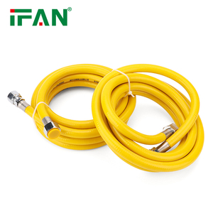 Sistema de <span class=keywords><strong>gas</strong></span> certificado IFAN AS-4176,8-2010 Manguera de línea de <span class=keywords><strong>gas</strong></span> <span class=keywords><strong>flexible</strong></span> de 1/2 pulgadas Tubo corrugado <span class=keywords><strong>para</strong></span> <span class=keywords><strong>gas</strong></span> natural y propano - Product Image 2