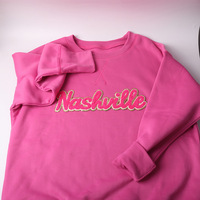 Écussons thermocollants personnalisés en chenille avec bordure dorée à paillettes, broderie effet serviette, transfert thermique, support adhésif, badges pour vêtements