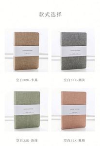 Linen <b>Custom</b> Hardcover <b>Diary</b> Planner Notebook A5 18x13cm Promotional School Supplies <b>Custom</b> Color Logo High Quality CMYK Printed - Product Image 6