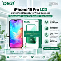 Écran LCD FHD en gros DEJI pour iPhone 15 Pro – Fourniture de remplacement d'écran pour usines de remise à neuf et ateliers de réparation