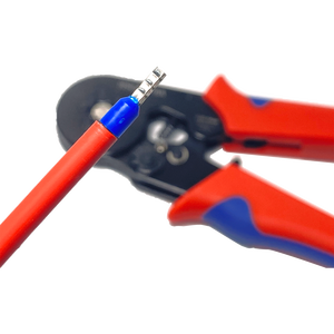 Tubular Terminal Crimping <b>Tools</b> Mini Electrical <b>Pliers</b> Hand Ferrule Crimper HSC8 6-4A/6-4 HSC8 Terminal <b>Tool</b> - Product Image 4