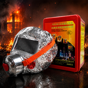 Masque filtrant d'évacuation de fumée pour équipement de lutte contre l'incendie, flexible et portable, vente en gros d'usine, autonomie 30 min - Product Image 2