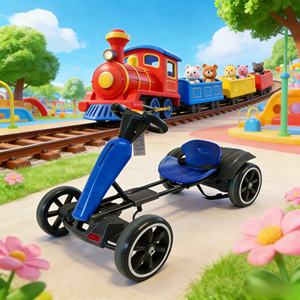 2025 New Hydraulic Four-Wheel Racing <strong>Go</strong> <strong>Kart</strong> for Kids-Big Power Outdoor Use - Product Image 4