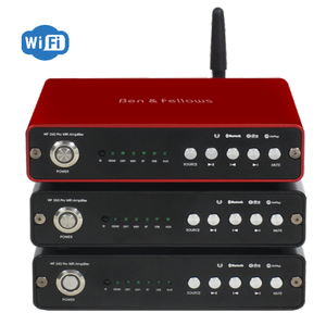 T Inteligente Multi-Room 2*60W Wi fi Áudio Estéreo Amplificador WIFI Com Bluetooth/HD-MI Arc/Fibra Óptica/Spotify/airplay