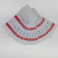 Autocollants de fenêtre double face personnalisés pour voitures avec laminage brillant ou mat