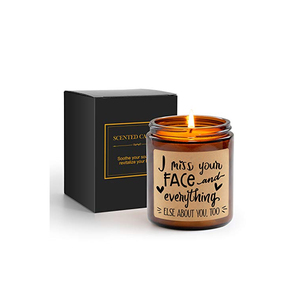 Cao cấp màu đen cứng nhắc các tông nến giấy ống vuông Xốp Chèn nến thơm Jar bao bì hộp - Product Image 3