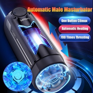 Juguetes Automáticos para Hombres con Función de Empuje, Masturbador de Bolsillo con Funda de Silicona Realista - <span class=keywords><strong>Juegos</strong></span> Eróticos para Pene - Product Image 4