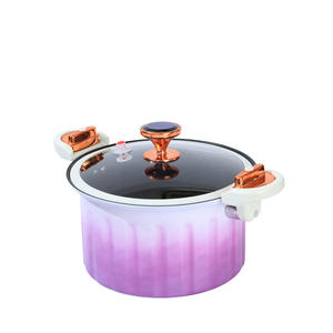 10L capacité fonte poulet <span class=keywords><strong>mijoteuse</strong></span> Micro autocuiseur antiadhésif ragoût soupe Pot gaz dégradé couleur émail Pot cuisinière - Product Image 5