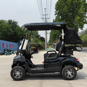 Carrito de Golf Eléctrico Económico de 6 Plazas, Buggy de Golf Equipado con Cargador Max y Motor Inteligente para el Transporte en Comunidades de Retiros - Product Image 1