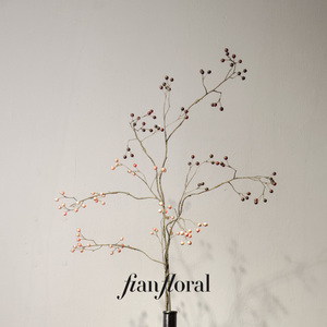 FONG IAN Atacado de Frutas Artificiais Feitas à Mão, Flores de Mirtilo Falsas para Decoração de Inverno, Natal, Dia das Mães e Festas - Product Image 6