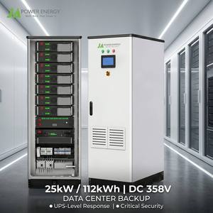 Système <span class=keywords><strong>de</strong></span> stockage d'énergie commercial JApower 25 kW 112 kWh 358 V pour le lissage des pics <span class=keywords><strong>de</strong></span> consommation avec batterie LiFePO4 BESS évolutive et onduleur hybride Deye - Product Image 1