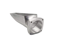 Haute précision personnalisé 5 axes aluminium CNC pièces d'usinage couvercle d'évent CNC fraisage moteur composant pièces d'usinage