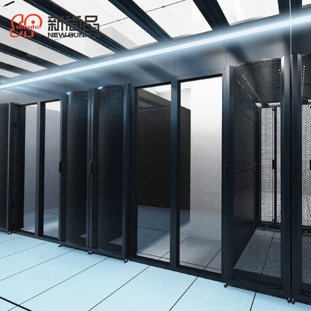 Smart IT Room Prefabricated Containersied Modular Micro Data Center Colling Servers with China Factory Cold Aisle Containment