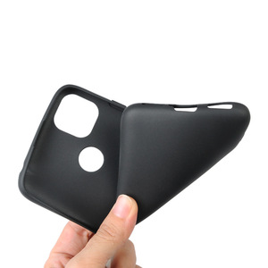 เคสโทรศั<span class=keywords><strong>พ</strong></span>ท์ TPU สีดำด้านกันกระแทกแบบเรียบง่ายสำหรับ Tecno CAMON 17 POP5 - Product Image 3