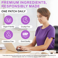 Acentiallabs Offre Spéciale 30 Patchs Transdermiques Corps Focus Naturels, Vegans, Imperméables – Super Focus pour la Santé avec Vitamine B