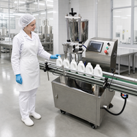 Servo-vulmachine voor sesampasta, jam, honing en vruchtensap in de productielijn van een voedingsverwerkingsfabriek