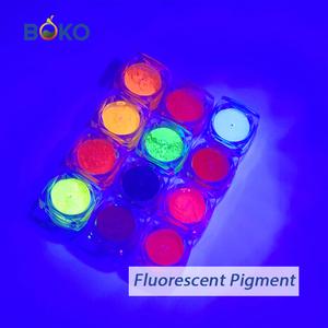 Polvo fluorescente a base de tinta uv para uñas, 12 colores, <span class=keywords><strong>kit</strong></span> de <span class=keywords><strong>pintura</strong></span> para uñas DIY - Product Image 3