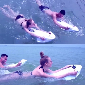 Tabla de Natación Eléctrica de Alta Potencia, Scooter Acuático Motorizado, Tabla Flotante Impermeable para Niños y Adultos, Entrenamiento en Piscina - Product Image 6