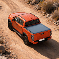 Couverture de benne rétractable en aluminium Great Wall Poer pour Ford F150 Ranger Toyota Hilux Isuzu D-Max 4x4