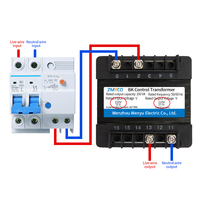 Transformador de Aislamiento BK de 220V a 36V 24V 12V 6V 140VA Tipo Seco, Clase F, de Cobre, para Panel de Circuito de Control