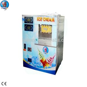 coin and token operated automatic vending soft ice cream machine - Product Image 1