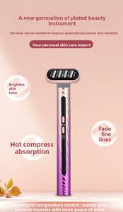 Dispositivo de belleza eléctrico multifuncional para el hogar, cabezal giratorio, luz colorida caliente, microcorriente, cuidado de los ojos, enchufe de EE. UU., eliminador de arrugas - Product Image 6