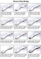 Conector de tira de LED de tubo sólido a prueba de agua IP65 PCB a PCB para 8mm 2 pines Color RGB único SMD COB tira de luz Material de carcasa de PC