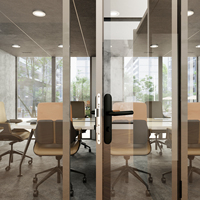 Cabine de réunion insonorisée préfabriquée acoustique mobile pour hôtel, travail, jardin, intérieur, 10 à 16 personnes