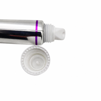 Tube souple PE 25 ml vide pour brillant à lèvres avec bouchon à vis, mini-boîte numérique UV, emballage offset pour export, tampon personnalisé