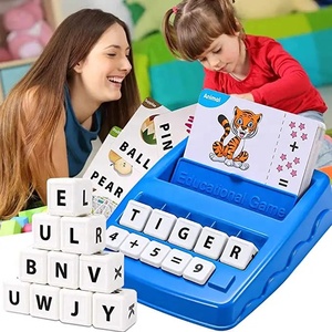 Jouets Mathématiques pour Enfants : Jeu d'Apprentissage de l'Anglais, Comptage, Correspondance des Lettres, Orthographe, Alphabet ABCD, Jouets Éducatifs - Product Image 3