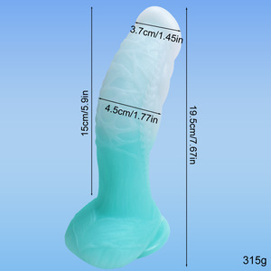 Dildo Alien pour femme, ultra doux, pour plaisir personnel, pénis avant et arrière, plug anal universel, masturbateur féminin, produits pour adultes - Product Image 2