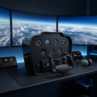Système de simulateur de vol de niveau bureau - Vol simulé