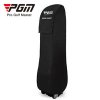 Estuche de Viaje para Bolsa de Golf PGM, Piel Sintética, Plegable, Protector, 137 cm, Ligero, Logotipo Personalizado OEM HKB003