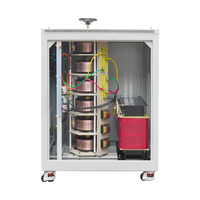 Transformador Variac trifásico TSGC2J personalizado pantalla LCD ajustable 0-430V 100% cobre 380V regulador de voltaje para control de velocidad