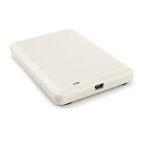 Lector RFID UHF Hecere 860-960MHz ISO 18000-6C con Distancia de Lectura de 45cm, Emulación de Teclado USB y Software Gratuito para Escritorio