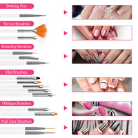 Kit Complet Manucure Pédicure Professionnel pour Salon, Outils et Fournitures Beauté des Ongles Acryliques DIY
