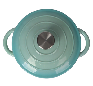 <span class=keywords><strong>Cocotte</strong></span> <span class=keywords><strong>en</strong></span> <span class=keywords><strong>fonte</strong></span> émaillée, épaisse, compatible lave-vaisselle et four, idéale pour le pain, les ragoûts et les soupes - Product Image 6