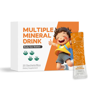 Bebida de Calcio, Hierro, Zinc y Selenio, Bebida Multimineral Natural, Nutrición Orgánica, Suplementos para el Apoyo Inmunológico - Product Image 1