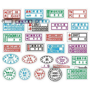 Etiquetas triangulares autoadhesivas de diferentes tamaños personalizadas, material <span class=keywords><strong>UDV</strong></span> y pegatina de cáscara de huevo de vinilo, ofrecen etiquetas adhesivas de diseño gratuito - Product Image 2